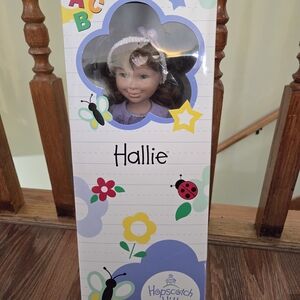 American Girl Hopscotch School Doll with Brown Hair and Purple Headband